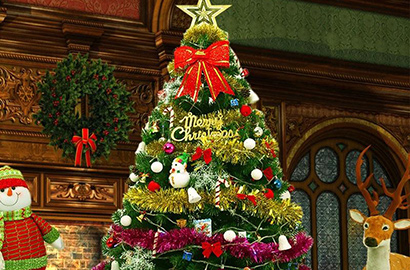 自家怎么裝飾圣誕樹